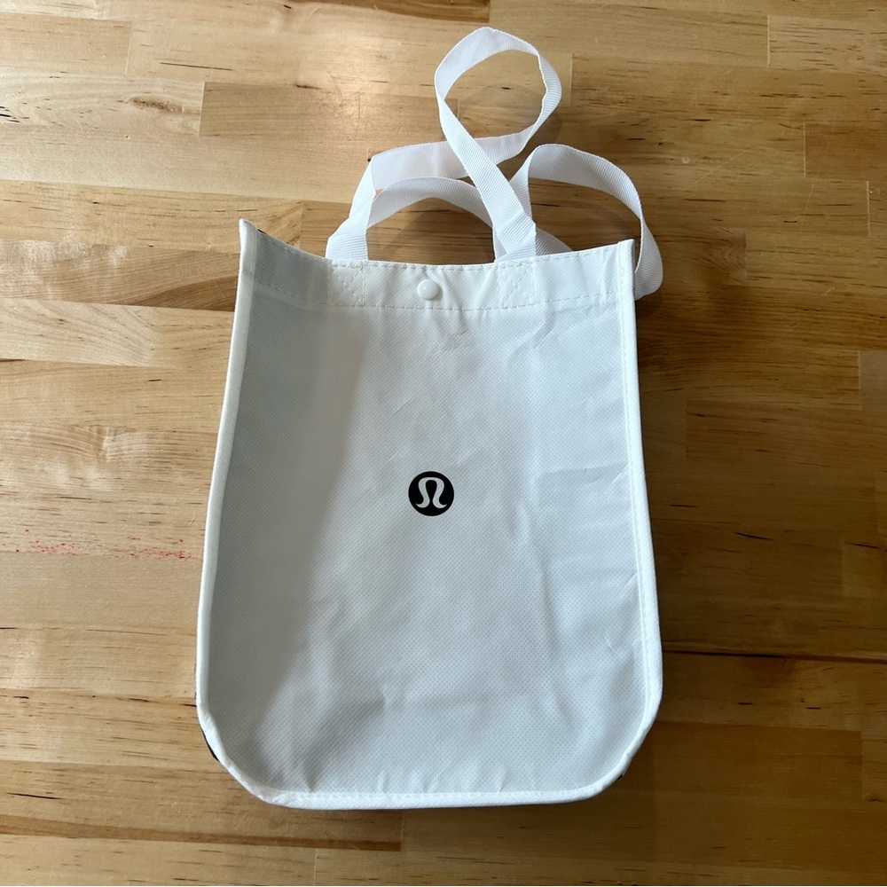 Lululemon White Tote Bag